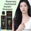 Champú con esencia de romero a base de hierbas, versión en inglés, disponible en stock, nutre y acondiciona el cabello, champú voluminizador 268g