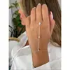 Pulseras de Colores de Nuevo Amor Europeas y Americanas Transfronterizas, Pulseras de Alta Gama Modernas y Versátiles, Joyería Personalizada de Nicho para Mujeres al por Mayor