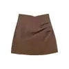 Saia Plissada Irregular Black Milk Feminina Emagrecedora Outono 2026 Nova Roupa Feminina Moda Retro Spicy Girl Saia Curta
