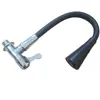 Torneira de tubo colorida universal de parede para água fria única, torneira de cozinha, torneira para pia de lavanderia de varanda