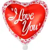 Globo de Película de Aluminio Español de Amor de 18 pulgadas Amor Día de San Valentín Chino Boda Arreglo de Globos Romántico para Confesión