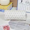 Venda Direta da Fábrica Nova Bolsa de Armazenamento Bolsa de Lápis Resistente a Manchas Estilo Ins Feminino Grande Capacidade Nicho Não Colidente Papelaria Bolsa de Cosméticos