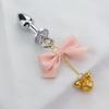 Pajarita Clip Dorado para Pezón Productos para Mujeres Herramienta Sexual Sm Coqueteo Clip Vaginal Castigo Clip para Pezón de Seno Tapón Anal para Pezón