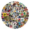 100 casco de seguridad caja de herramientas soldador electricista pegatinas de graffiti cuaderno patineta equipaje pegatinas impermeables