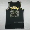 Spot Bulls Bulls #23 Camisa Jordan Logo Final Logo Champion Uniforme de Basquete Bordado Retro