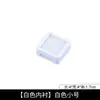 Caja de Almacenamiento de Joyas, Caja para Anillos con Piedras Preciosas, Caja para Piedras Preciosas, Caja de Plástico Transparente de Vidrio para Piedras Preciosas, Caja de Exhibición para Diamantes