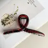 Pinza para el Cabello Estilo Cruzado de 13 CM PC Engrosada Textura de Alta Calidad Pinza de Tiburón Pinza para Moño en la Parte Posterior de la Cabeza Accesorios para el Cabello Venta al por Mayor