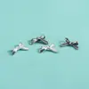 Pulseira de Prata de Lei S925 Contas Espaçadoras de Borboleta Pequena Contas Soltas Laço Pulseira de Cristal Estilo Coreano Estilo Ins Acessórios de Prata com Contas