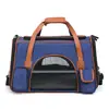 Suministros para mascotas portátiles y transpirables para gatos, plegables para viajes al aire libre, bolsa para gatos de gran capacidad para gatos y perros, transfronterizo