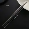 Pauzinhos de titânio puro para uso doméstico, um par por pessoa, anti-escaldante, antiderrapante, convenientes e leves para uso ao ar livre, pauzinhos de titânio para louça tipo floco de gelo atacado