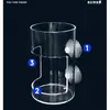 Alimentador automático multifuncional para acuarios, adecuado para alimentar guppies y peces pequeños, con un pequeño tubo de alimentación fijo que se sumerge y dispersa el alimento