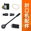 Máquina Selladora Semiautomática Ojo Electrónico Mango Panel Lateral Motor Correa Longitud Hebilla Accesorios