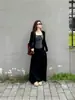 2026 Principios de Otoño Tallas Grandes Estilo Coreano Holgado Camisola de Rayas Elegante Cárdigan Falda de Cintura Alta Conjunto para Mujer Tallas Grandes
