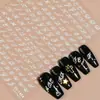 Redanco5D Em relevo Ins Popular Padrão DIY Adesivo para Nail Art Letra Inglesa Adesivo Estéreo para Unhas Dr1454