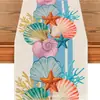 2026 Estrela do Mar Tartaruga de Verão da Amazonia Caminho de Mesa Decoração de Festa Festival ao Ar Livre Toalha de Mesa Personalizada Atacado