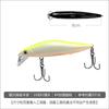 Señuelo falso escama plateada cuchillo sumergido Mino super lance agua dulce pesca marítima ensartado lubina pez mandarín pez negro pez perro caballa española