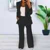 AliExpress deseo Amazon 2023 otoño nuevo moda europea y americana solapa cárdigan ajustado elegante abrigo de traje mujer