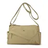 Bolso Nuevo para Mujer 2025 Bolso Cruzado de Tela Oxford de Nylon Bolso de Hombro Impermeable Multicapa Bolso Sencillo Casual Versátil para Viajes