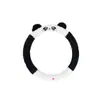Soporte lumbar y reposacabezas para coche personalizados por el fabricante, almohada para el cuello de panda linda para el coche, cojín, universal para todas las estaciones, almohadilla de soporte lumbar para coche