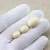 Acessórios de Resina para Brincos Geométricos Ovais Estéreo com Furo Reto para Contas de Arroz DIY Materiais para Joias Venda por Atacado