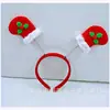 Diadema horquilla de Navidad regalo para niños accesorios para el cabello de asta tocado adulto mujer muñeco de nieve de Navidad diadema de alce para ancianos