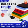 Placa de polietileno de peso molecular ultra-alto upe resistente ao desgaste autolubrificante placa de polietileno placa de polietileno UHMWPE espessada