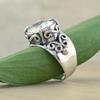 Anillo Ancla Hecheng Vid Trepadora Anillo para Hombre Moderno Vintage ins Frío y de Diseño de Nicho Anillo Más Vendido