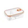 Lonchera para Exteriores, Almacenamiento en Refrigerador, Caja para Mantener Fresco, Caja de Plástico Sellada para Horno de Microondas, Caja Compartimentada para Comida Rápida para Oficinistas, Lonchera