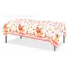 Zb363 Toalha de Mesa Pe Verão Lagosta 130*220cm Festa Churrasco Festa na Praia Toalha de Mesa Pe Descartável