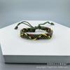 Pulsera Tejida Estilo Nuevo Estilo Japonés y Coreano Pulsera para Pareja de Campus Estilo Étnico Retro Mano Tejida a Mano para Pareja