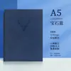 Caderno de Negócios Espesso, Caderno de Cabeça de Veado em Pele de Ovelha, Planejador A5 com Logotipo Personalizado, Caderno Simples para Atacado para a Temporada de Volta às Aulas