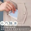 Tarjetas de palabras en inglés Morandi para estudiantes de primaria, tarjetas de memoria blancas portátiles de tapa dura con pinyin, regalo de papelería