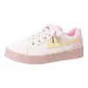 Primavera 2026 Nova Cor Color Block Fresca Versátil Tênis Confortável Alto Valor Sapatos Casuais Tendência Moda Flats Femininos
