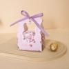 Caixas de Doces de Casamento de Luxo, Caixas de Presente de Embalagem de Doces de Casamento de Nicho, Caixas de Doces de Casamento Frescas e Simples, Sacolas de Presente e Sacolas de Doces