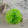 Flor artificial de simulação bola crisântemo arranjo de flores para guia de estrada de casamento pequeno buquê presente criativo de feriado guirlanda de flores com flores