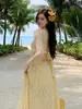 Traje de baño vacacional talla extra para mujer, bikini de dos piezas de verano nuevo, bikini de tres piezas con falda larga de playa para personas ligeramente con sobrepeso mm