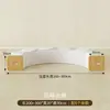 Dezoito Banqueta Dobrável Retrátil de Papel para Trocar de Sapato Bancada Dobrável para Fim de Cama Empilhável Criativa Multifuncional Doméstica Baixa