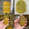 Colgante de Jade Antiguo Estilo Vintage Feng Shui Atrae Fortuna Guanyin Dragón, Producto Popular para Transmisión en Vivo