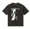 Nova Camiseta de Base Melancólica Rica de Segunda Geração Erd Sketch Graffiti Solta Casual de Manga Longa Marca Tendência Masculina e Feminina Camiseta de Manga Longa