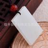 Pingente da Paz de Jade Afegão Natural Pingente da Paz de Jadeíta Natural Jade Branco Pingente da Paz Barraca de Rua Artigos de Jade