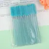 Cepillo en Espiral para Pestañas Transfronterizo Varilla Sólida de Cristal Peine para Pestañas Herramienta de Belleza para Rizador de Pestañas Postizas