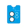Adecuado para Opporeno15Pro Diamante de Punto Ojo de Águila Metálico Posicionamiento Película de Lente de Vidrio Templado Placa de Fondo Azul