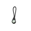 En stock venta caliente transfronteriza cabeza de cremallera luminosa accesorios para bolsa de montañismo al aire libre cuerda de cremallera autoluminosa hebilla de cordón para abrigo anti-pérdida