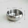 Aço Inoxidável 304 Criativo Tigela de Camada Dupla Tigela em Formato de Tigela Espessada Tigela para Molho de Restaurante Comercial Tigela de Arroz Térmica Tigela de Sopa