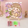 Nuevo pintura de diamantes diamante completo Dios Original animación de dibujos animados diy hecho a mano rompecabezas infantil punto de diamante punto de cruz juguete generación cabello