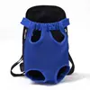 Suprimentos para Animais de Estimação Mochila Portátil Respirável para Passeio Mochila para Cachorro Bolsa para Gato de Quatro Patas sem Peso Bolsa de Peito de Lona