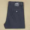 Calças Casuais Masculinas de Verão Finas de Perna Reta, Calças de Seda Gelada Levemente Slim Fit para Negócios, Calças Masculinas Longas Elásticas Anti-Amassado