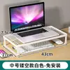 Soporte Organizador de Escritorio para Pantalla de Monitor de Laptop de Escritorio Base Elevadora