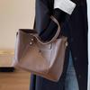 Bolso Tote Estilista Gran Capacidad Cruzado Bolso Suave para Mujer Otoño e Invierno 2024 Nuevo Nicho Viajero Portátil Bolso de Hombro