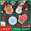 Paños de limpieza con forma de árbol de Navidad de dibujos animados, diseño de árbol de Navidad 3D, esponjas para lavar platos del hogar, excelentes herramientas de limpieza para la cocina